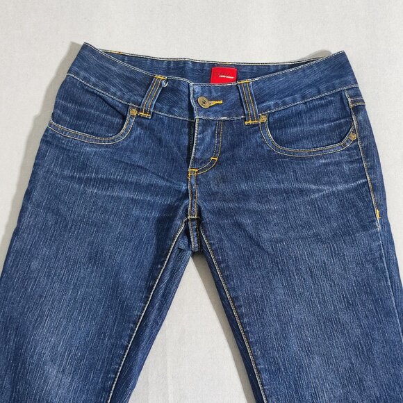 Vero Moda Denim women's sz W25/L32 indigo blue colour Calamario Low rise skinny - Picture 2 of 16